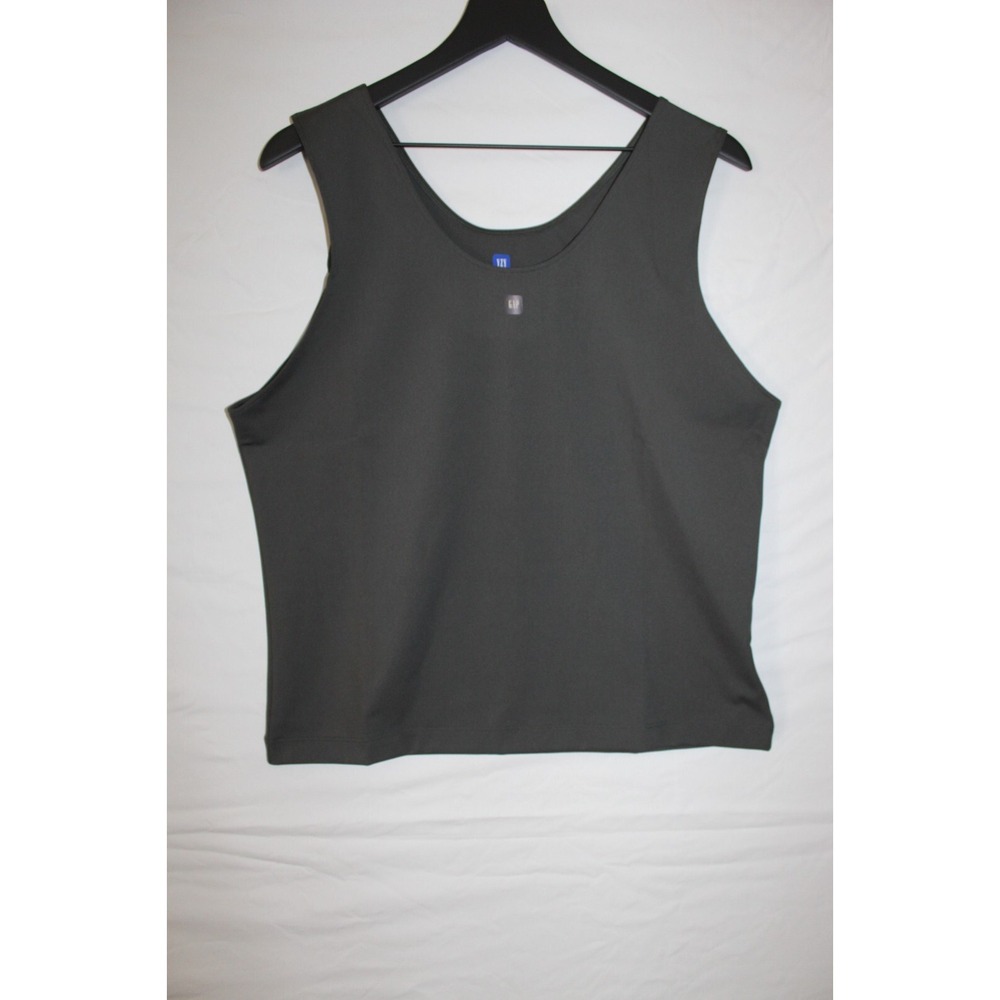 Yeezy Gap Balenciaga Second Skin Cropped‎ Compression Tank XL fits M-L Black New